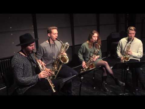 Rockabye – EdiSax Quartet Saxophone Cover